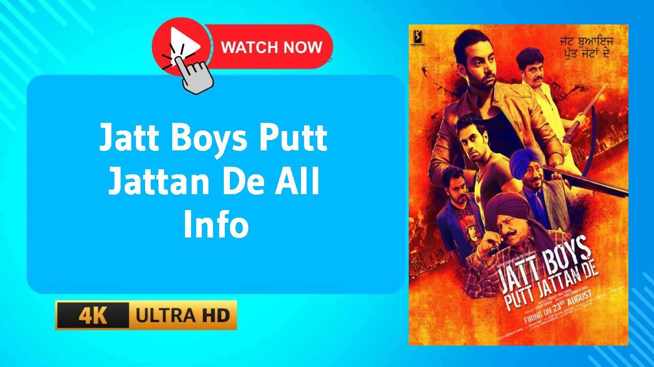 Jatt Boys Putt Jattan De